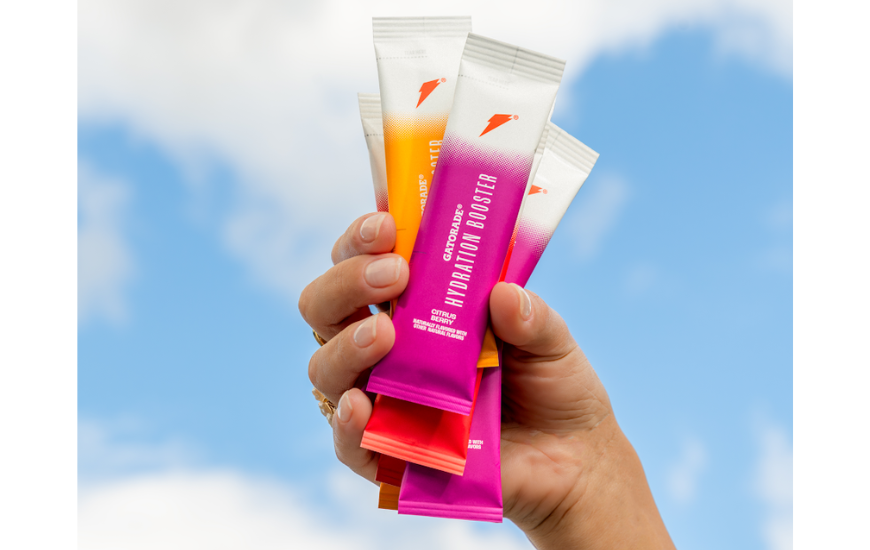 Gatorade Launches Electrolyte Drink Mix for All-Day Hydration