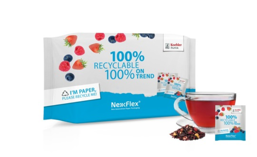 Koehler Paper launches barrier paper for tea packaging, to showcase at FACHPACK