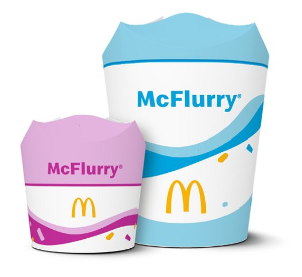 McDonald's Releases Sustainable Packaging for New Mini McFlurry