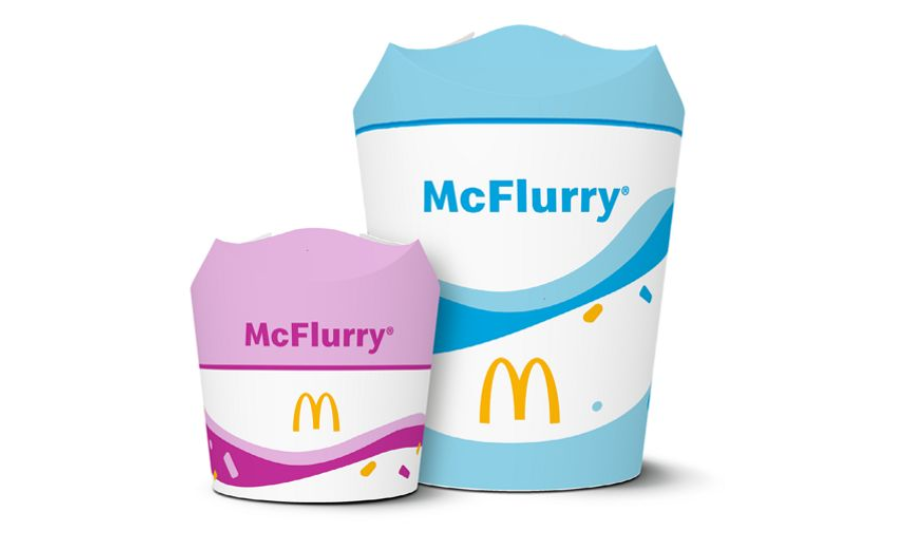 McDonald's Releases Sustainable Packaging for New Mini McFlurry