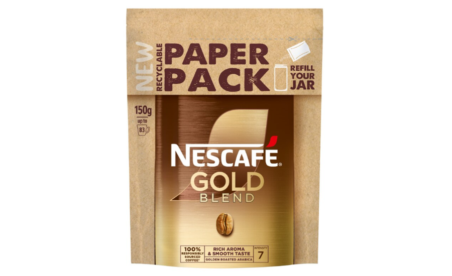 Nestlé replaces more packaging with paper innovations