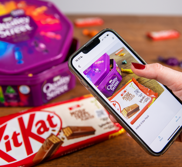Nestlé Confectionery Trials Accessible QR Codes for KitKat and Quality Street