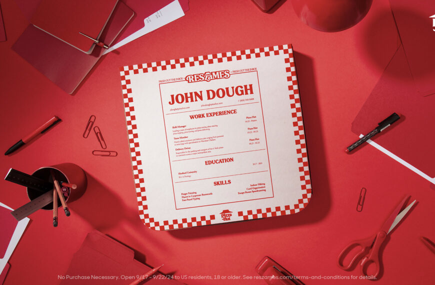 Pizza Hut Will Print Your Resume On a Pizza Box and Deliver It To Potential Employers