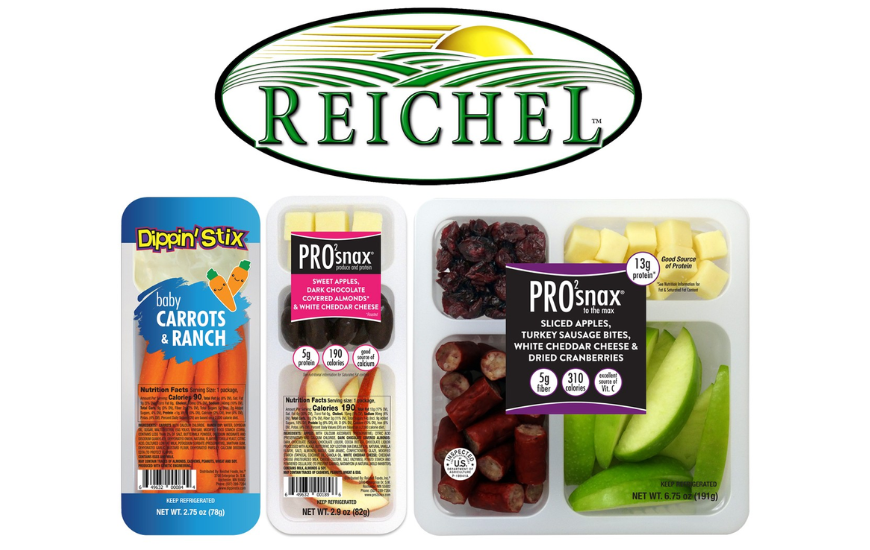 Reichel Foods Introduces New Packaging for Dippin’ Stix and PRO2snax