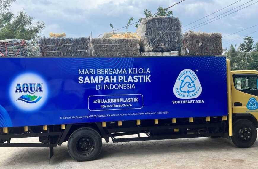 Danone and Prevented Ocean Plastic open plastic recycling centre in Borneo