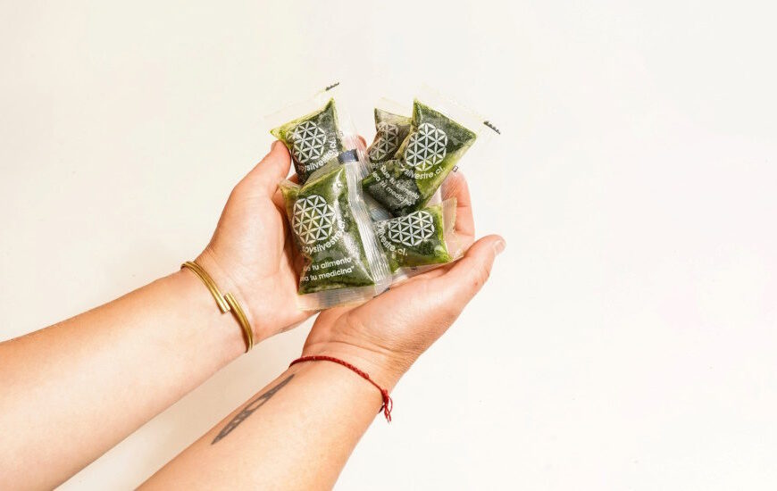 Futamura’s NatureFlex used in compostable sachets for wheatgrass shots