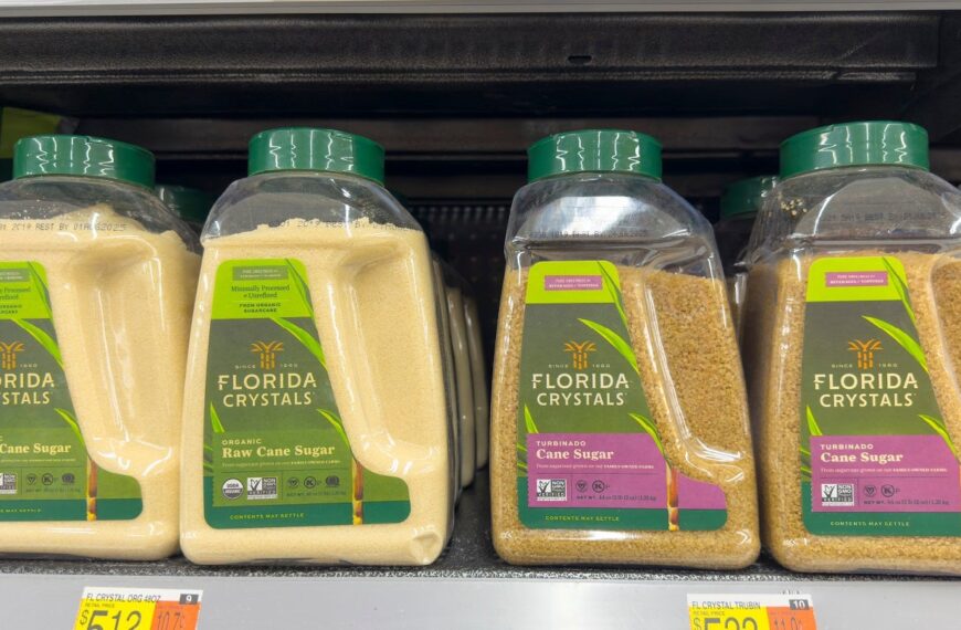 Florida Crystals unveils updated graphics on packaging