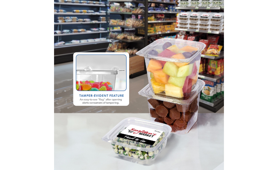 Novolex Launches TamperFlag Rigid Containers for Increased Food Security