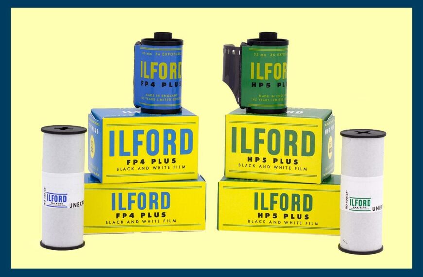 Ilford Releases Limited Edition Retro Packaging For HP4+ and HP5+ Film