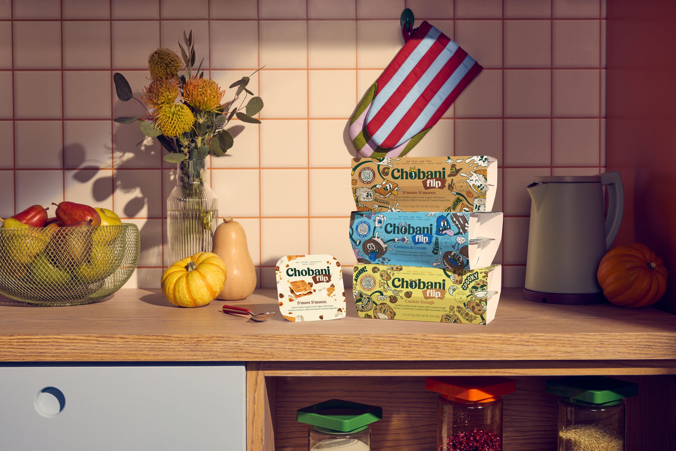 Chobani Gets Into the Halloween Spirit With AR-Packaging Featuring Artist Super Freak