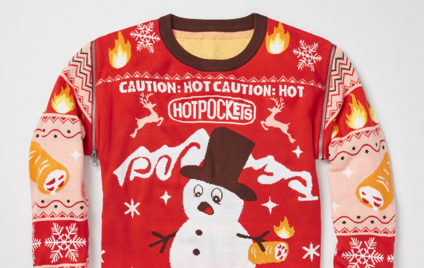 Hot Pockets® Removes Sleeves from Packaging, Introduces Limited Edition Sweater