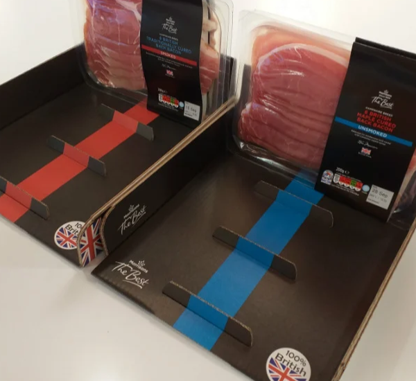 Morrisons Best Bacon Increases Shelf Appeal with Help of New Packaging