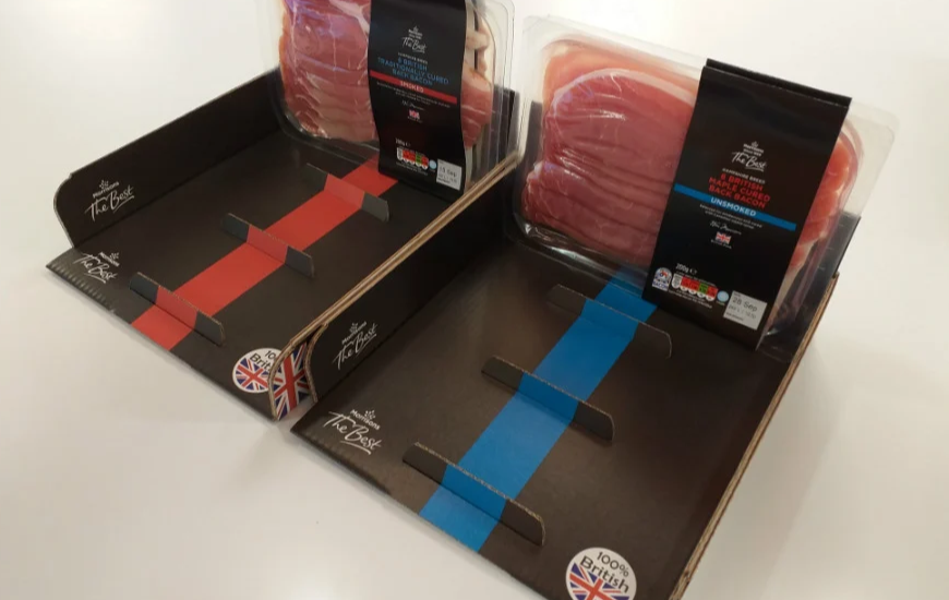 Morrisons Best Bacon Increases Shelf Appeal with Help of New Packaging