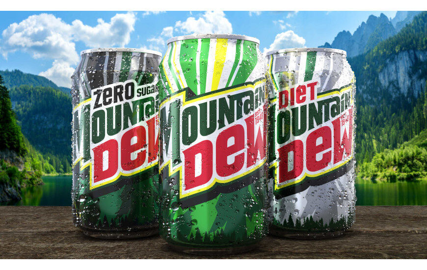 Mountain Dew announces new visual identity celebrating great outdoors