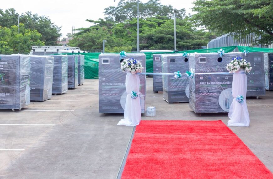 Nigeria launches reverse vending machines for waste management