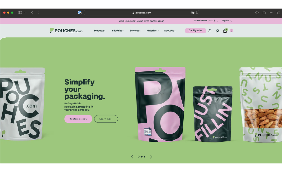 Pouches.com Set to Provide Innovative Online Ordering System for Businesses