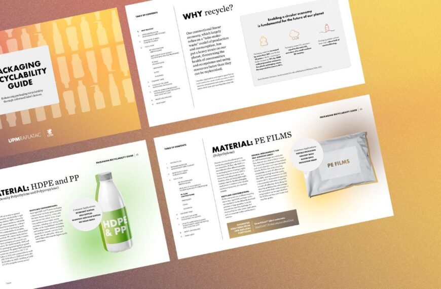 UPM Raflatac unveils guide to boost packaging recyclability