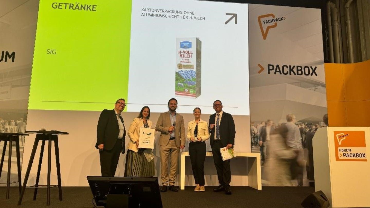 SIG’s aluminium-free carton wins Austrian Green Packaging Star Award