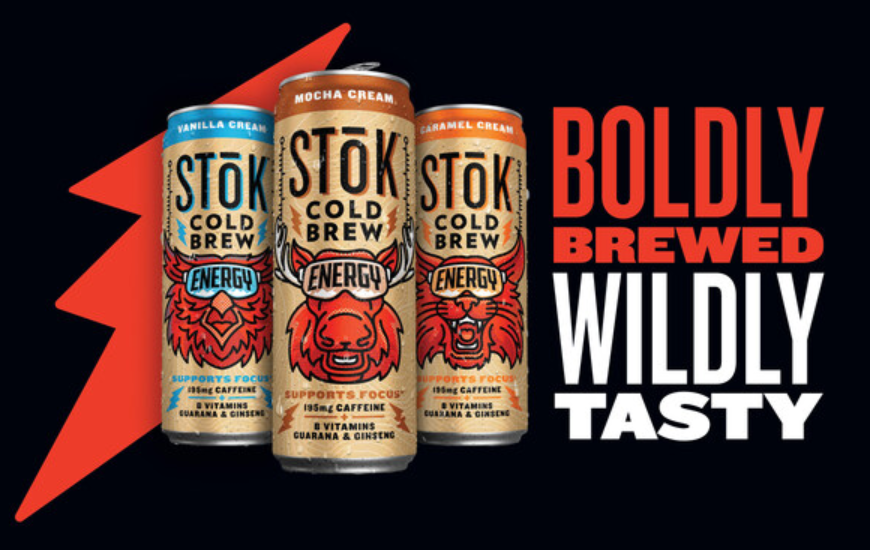 STōK Cold Brew Coffee Launches New Energy Drink