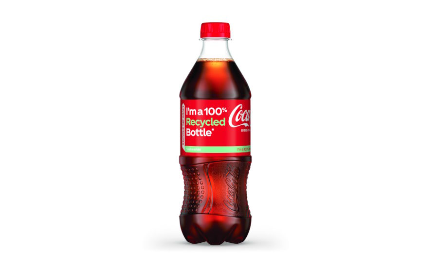 The Coca-Cola Company Rolls Out 100% rPET 20-oz Bottles Nationwide