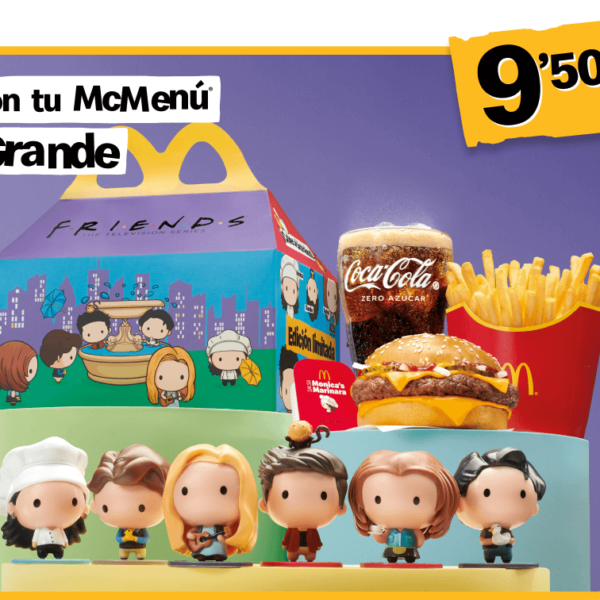 The One About the McDonald’s ‘Friends’ Happy Meal Packaging For Adults