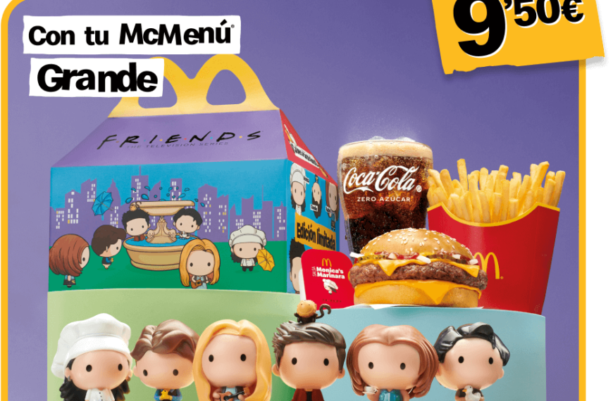 The One About the McDonald’s ‘Friends’ Happy Meal Packaging For Adults