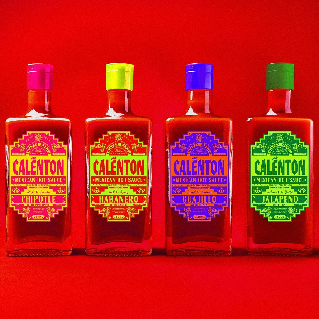 Bring On the Neon and the Heat With Calénton Hot Sauce