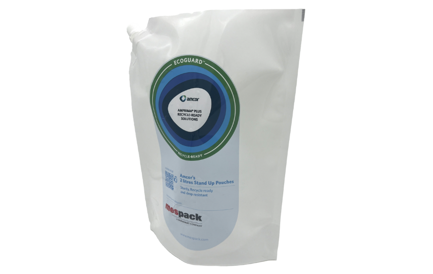 Mespack and Amcor Collaborate to Develop 2L Stand-Up Pouch