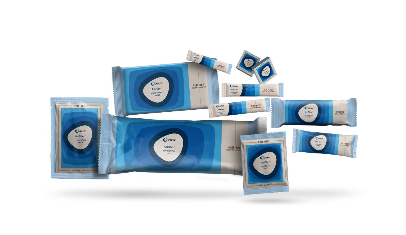 Amcor secures European patent for AmFiber Performance paper-based packaging