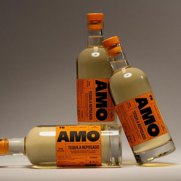 Differentiating Your Tequila Brand Might Just Take A Color Shift; Amo Tequila Goes Orange