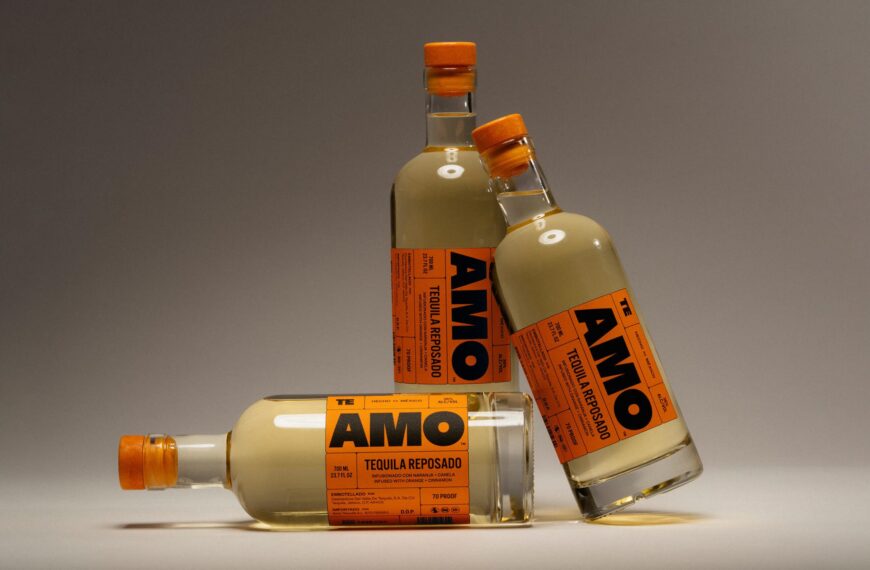 Differentiating Your Tequila Brand Might Just Take A Color Shift; Amo Tequila Goes Orange