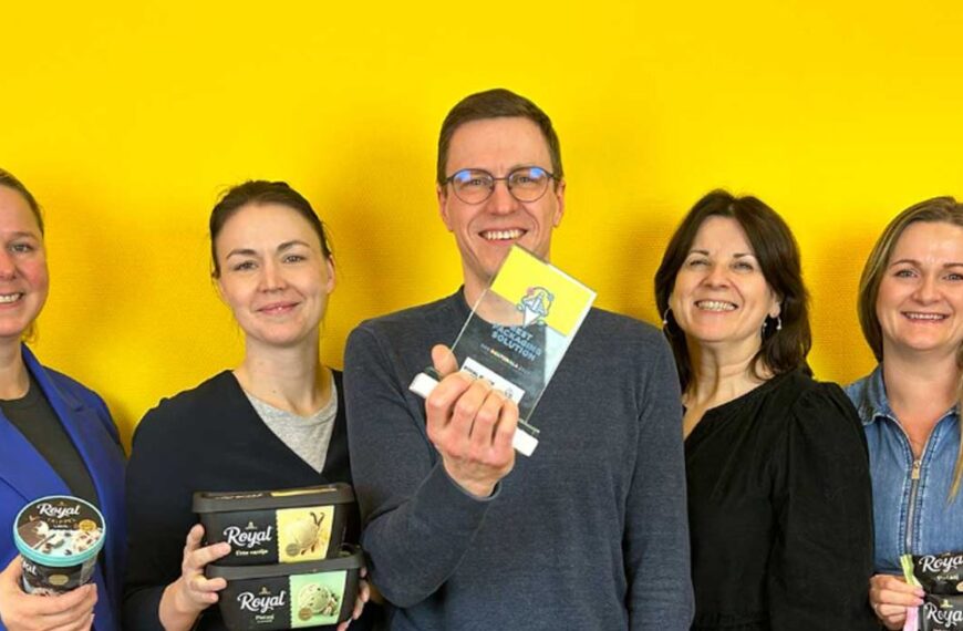 Ice cream packaging innovation takes home award