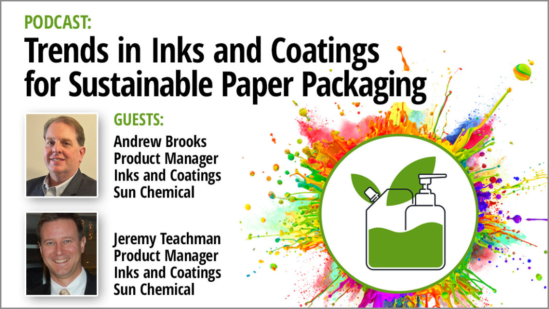 PODCAST | Trends in Inks and Coatings for Sustainable Paper Packaging