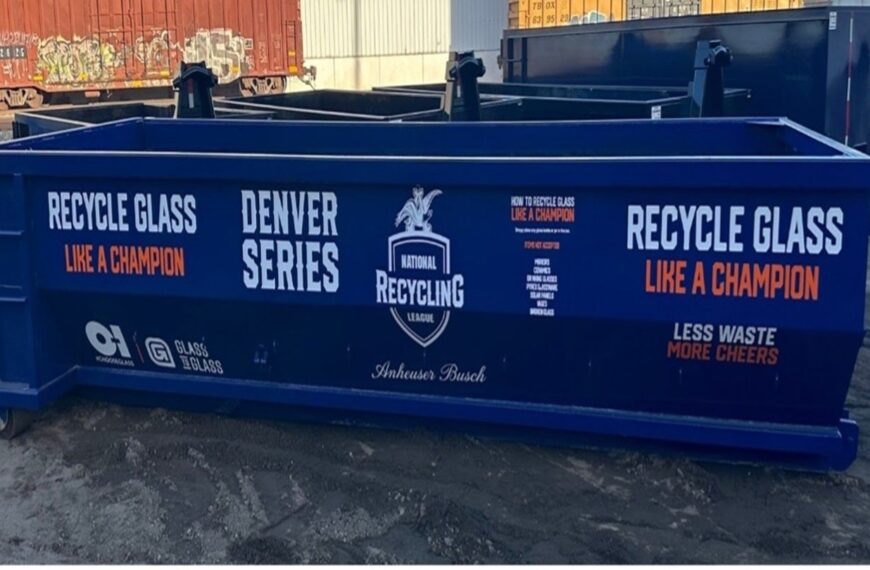 Goodwill of Colorado and O-I Glass partner on glass recycling