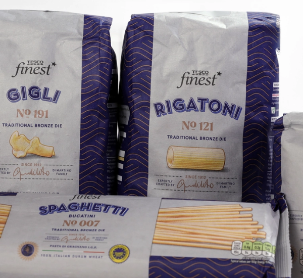 Tesco Switches to Paper Packaging for Dried Pasta