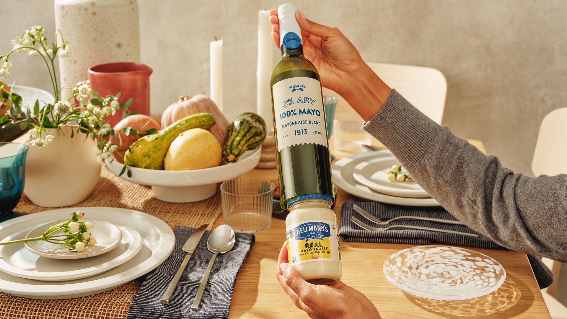 Hellmann’s Is Hiding Mayo In Bottles of Wine For Some Reason