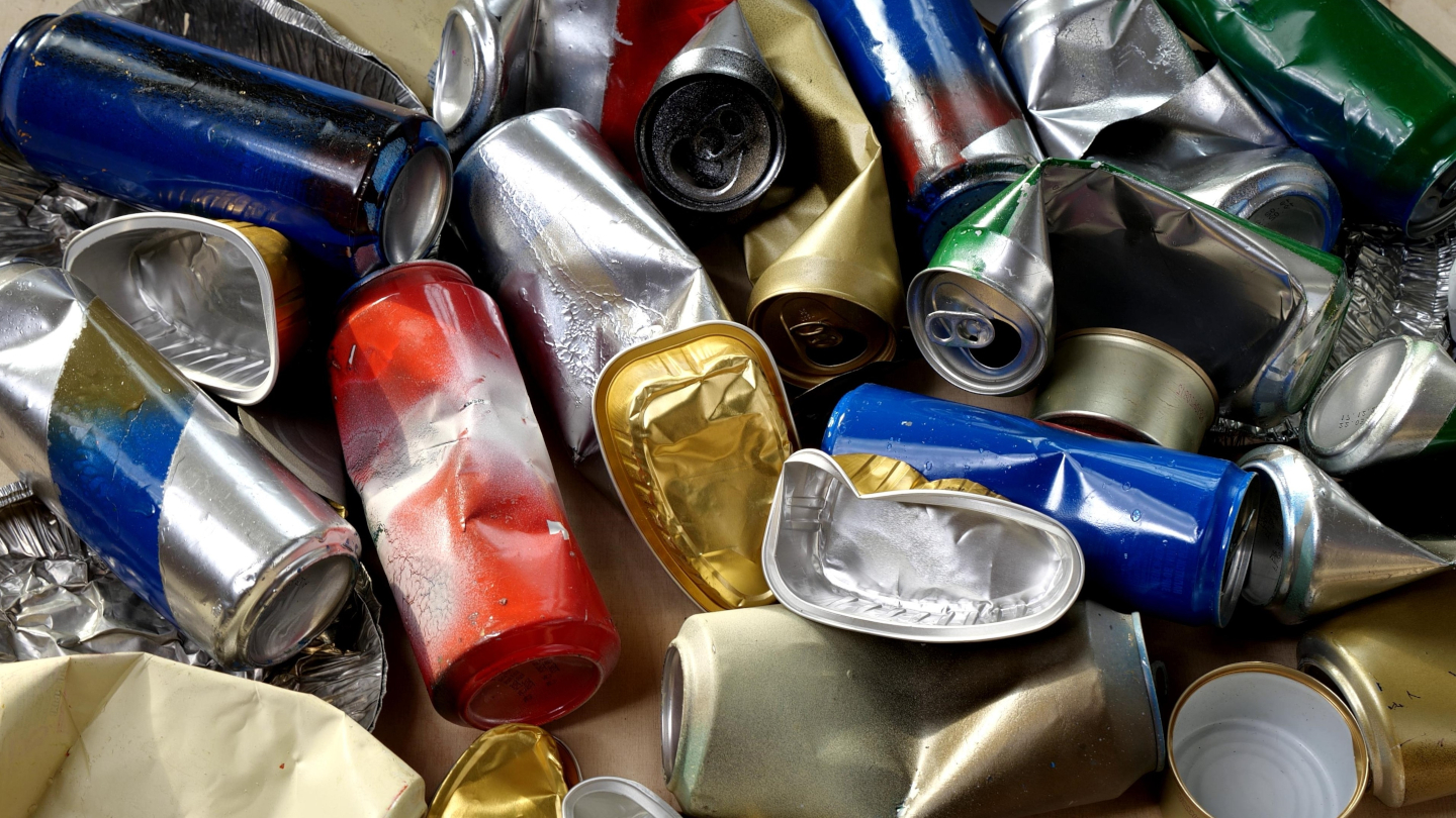 Aluminium can recycling rate falls to 43% in US