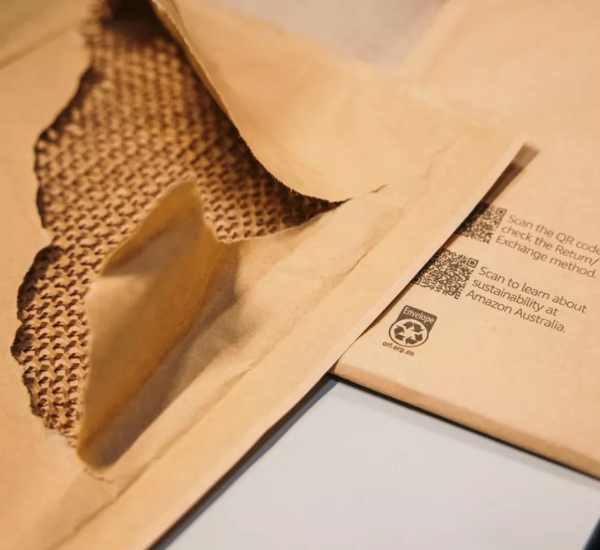 Amazon Transitions to Fully Recyclable Delivery Packaging in Australia