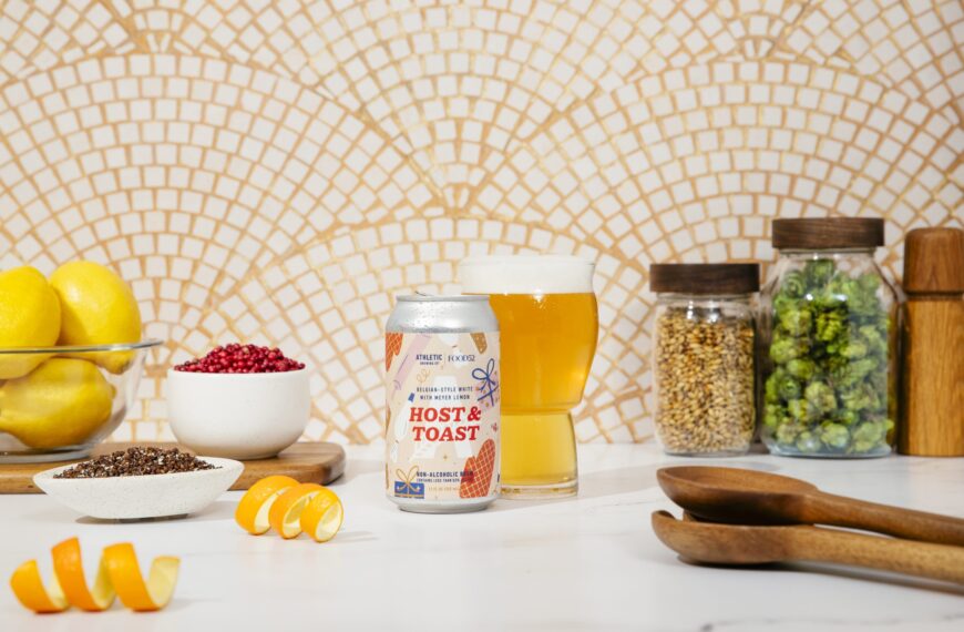 Athletic Brewing and Food52 Team Up For A Holiday Toast