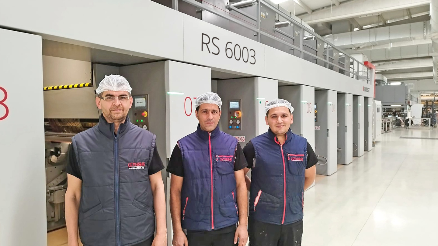 Çevikbaş meets customers’ demands with BOBST RS 6003 presses