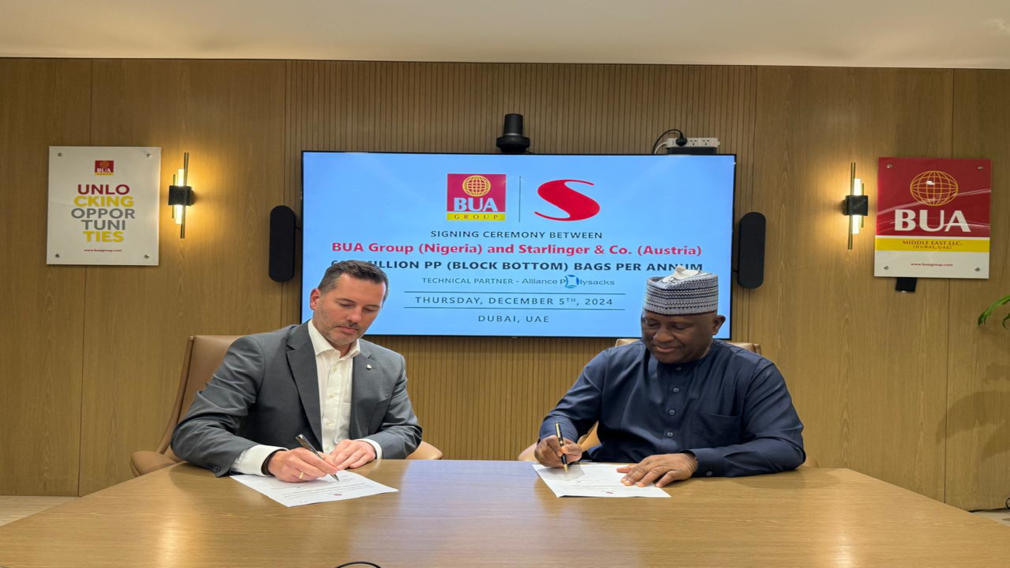 BUA Group partners with Starlinger to set up PP packaging plant