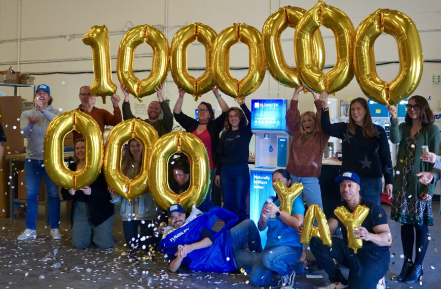 FloWater reaches plastic bottle reduction milestone