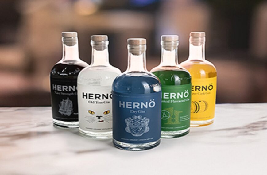 Ardagh produces lightweight bottles for Hernö Gin