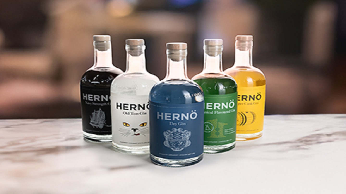 Ardagh produces lightweight bottles for Hernö Gin