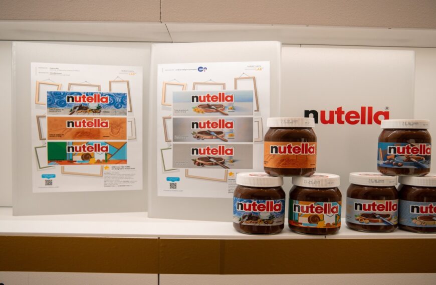 Eurostampa partners with Bria and HP on Nutella label design challenge