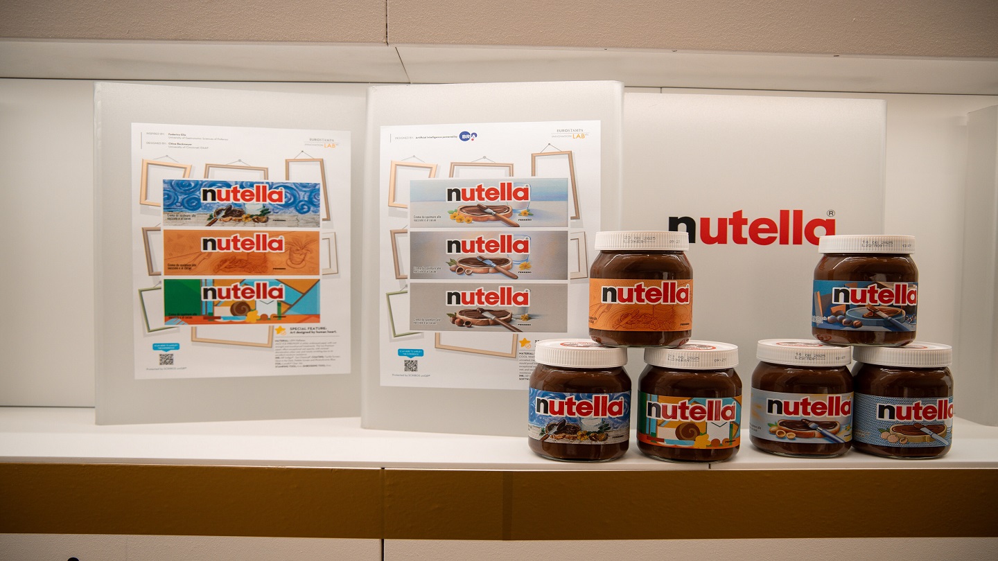 Eurostampa partners with Bria and HP on Nutella label design challenge