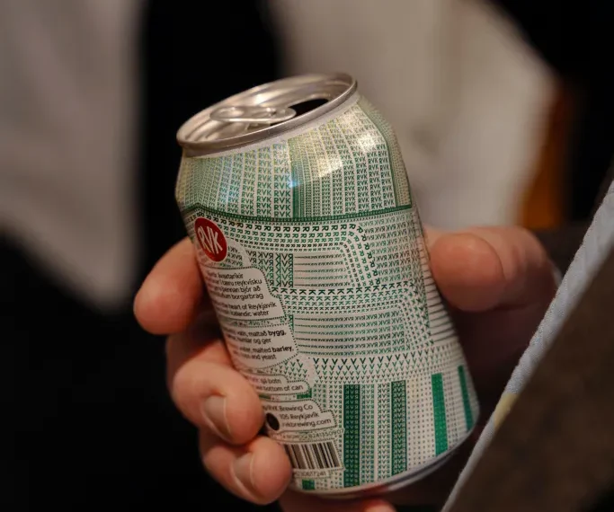 Karlssonwilker Designs Dizzyingly Effective Cans For Reykjavík Brewing Co.