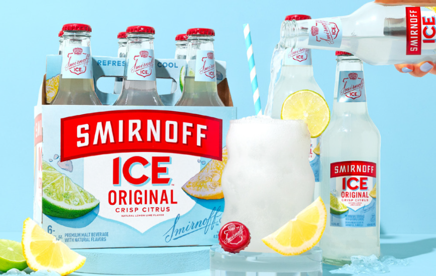Smirnoff ICE Unveils New Look with Refreshing Twist