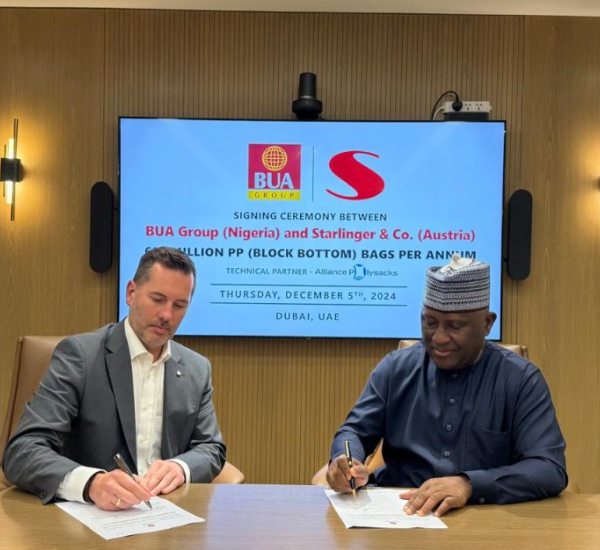 BUA Group Partners with Starlinger to Expand Production of Packaging Materials