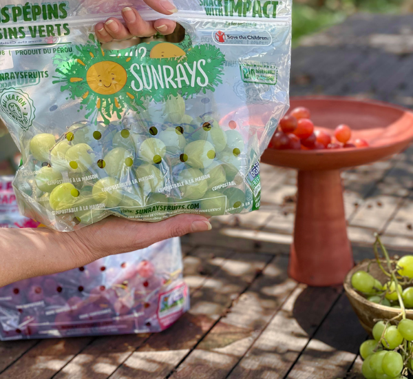 Sunrays Uses TIPA Compostable Packaging for Produce